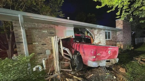 Truck crashes into northern Colorado home, gas leak prompts temporary