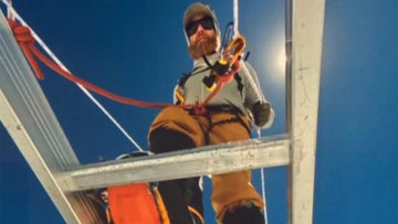 Russian climber who broke her leg on Kyrgyzstan's highest mountain is