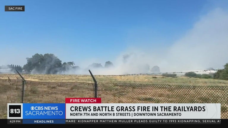 Fire near Sacramento Railyards threatens structures, firefighters say ...