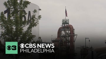 Smoke plume seen near Marcus Hook refinery as gas leak smell reported