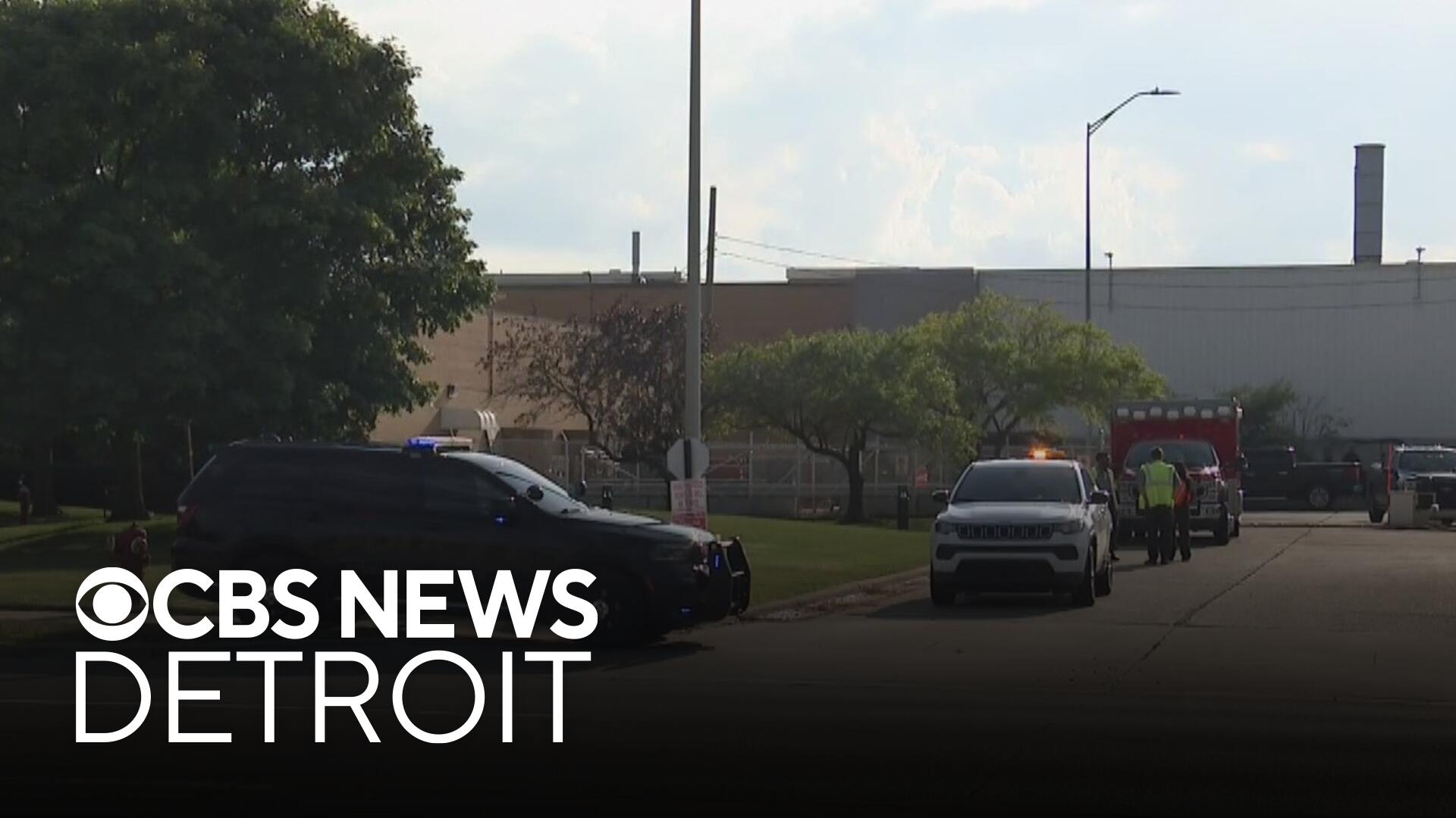Man in custody after barricading himself inside Stellantis plant in