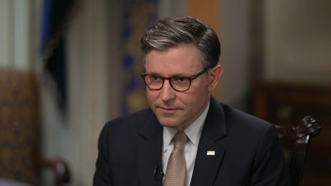 House Speaker Johnson says Jeffrey Epstein case is "not a hoax" - CBS News