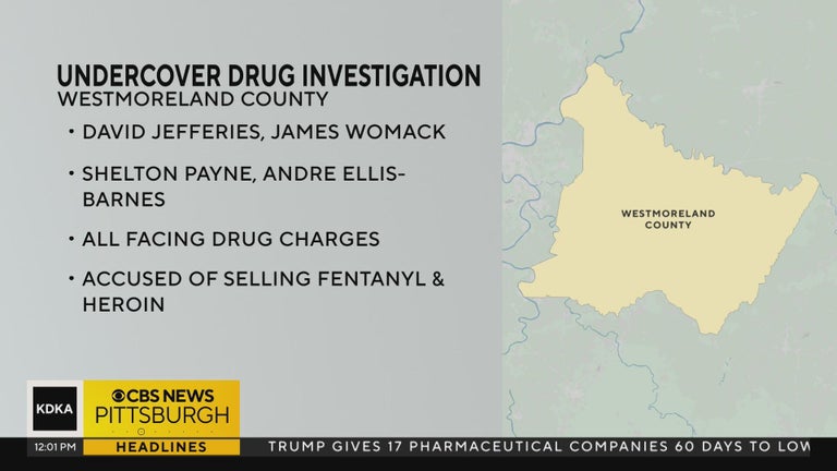Four people arrested and charged in Westmoreland County drug and gun ...