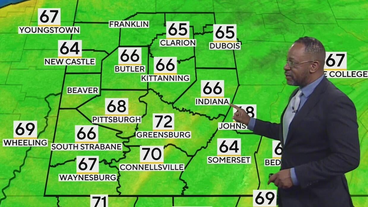 It's going to be hot and humid today in the Pittsburgh area before rain ...