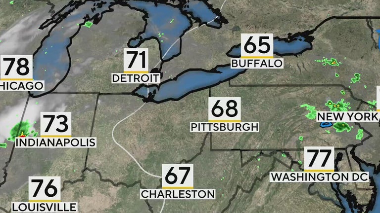 It's going to be hot with isolated storm chances in the Pittsburgh area ...