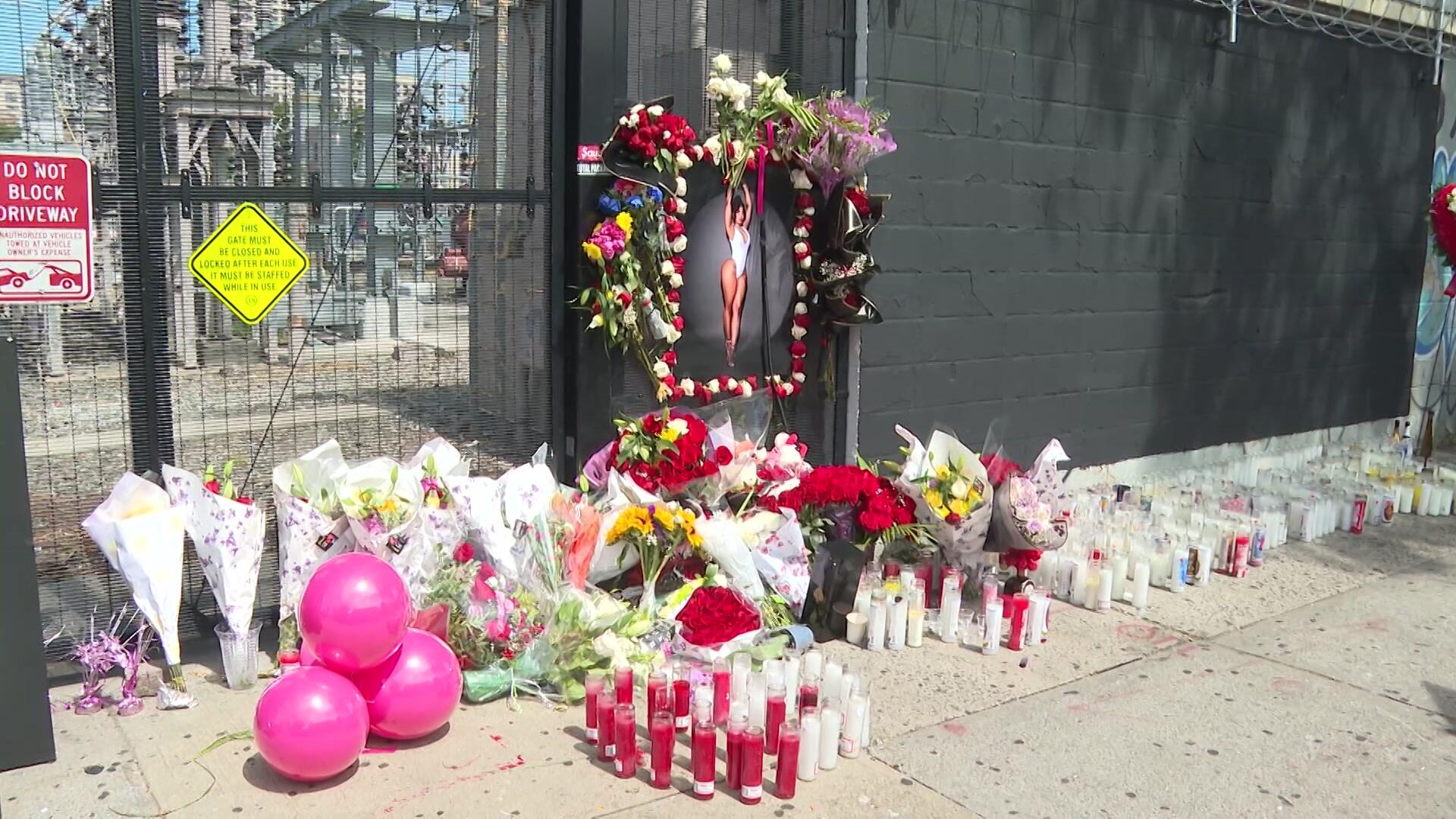 Image of memorial outside Opus Lounge