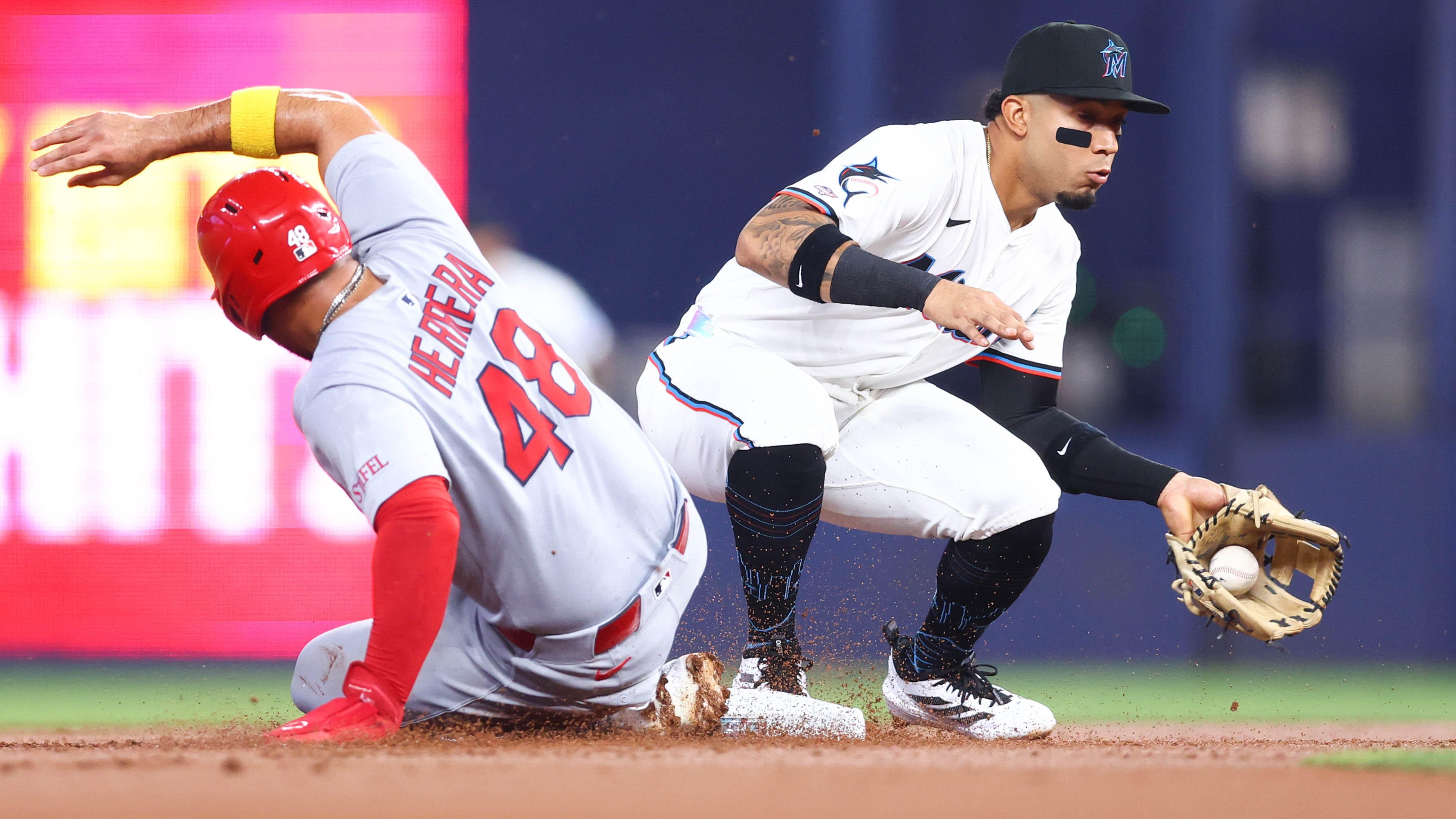 Burleson's go-ahead hit helps St. Louis Cardinals snap skid as Miami