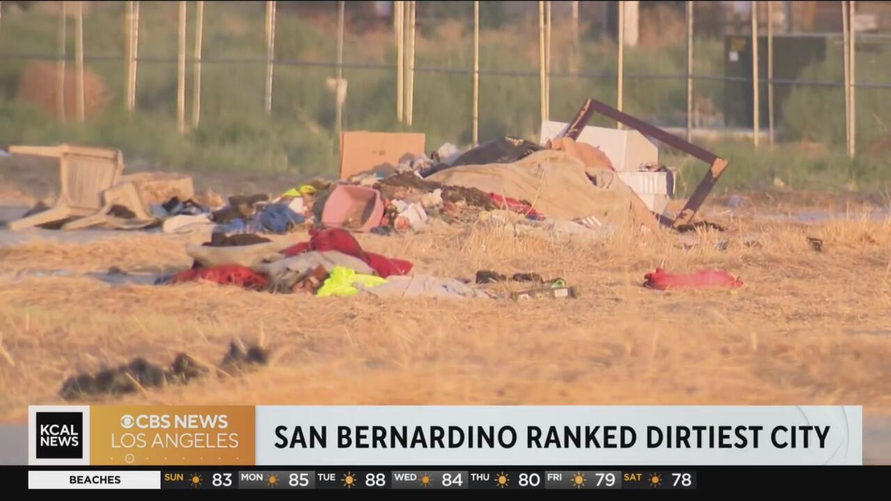 San Bernardino tops list of dirtiest U.S. cities, Los Angeles close