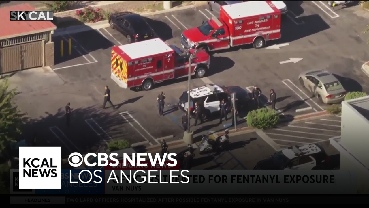 Two LAPD officers hospitalized after possible fentanyl exposure in Van ...