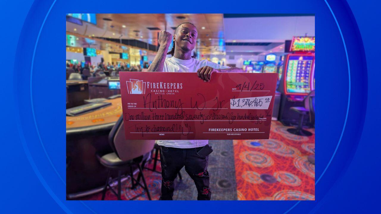 Firekeepers Casino player picks up $1.3 million win on progressive ...
