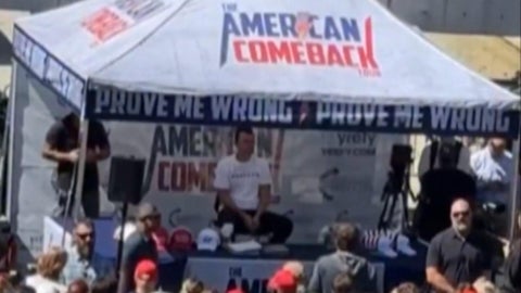 Witnesses say Charlie Kirk was debating about gun violence before