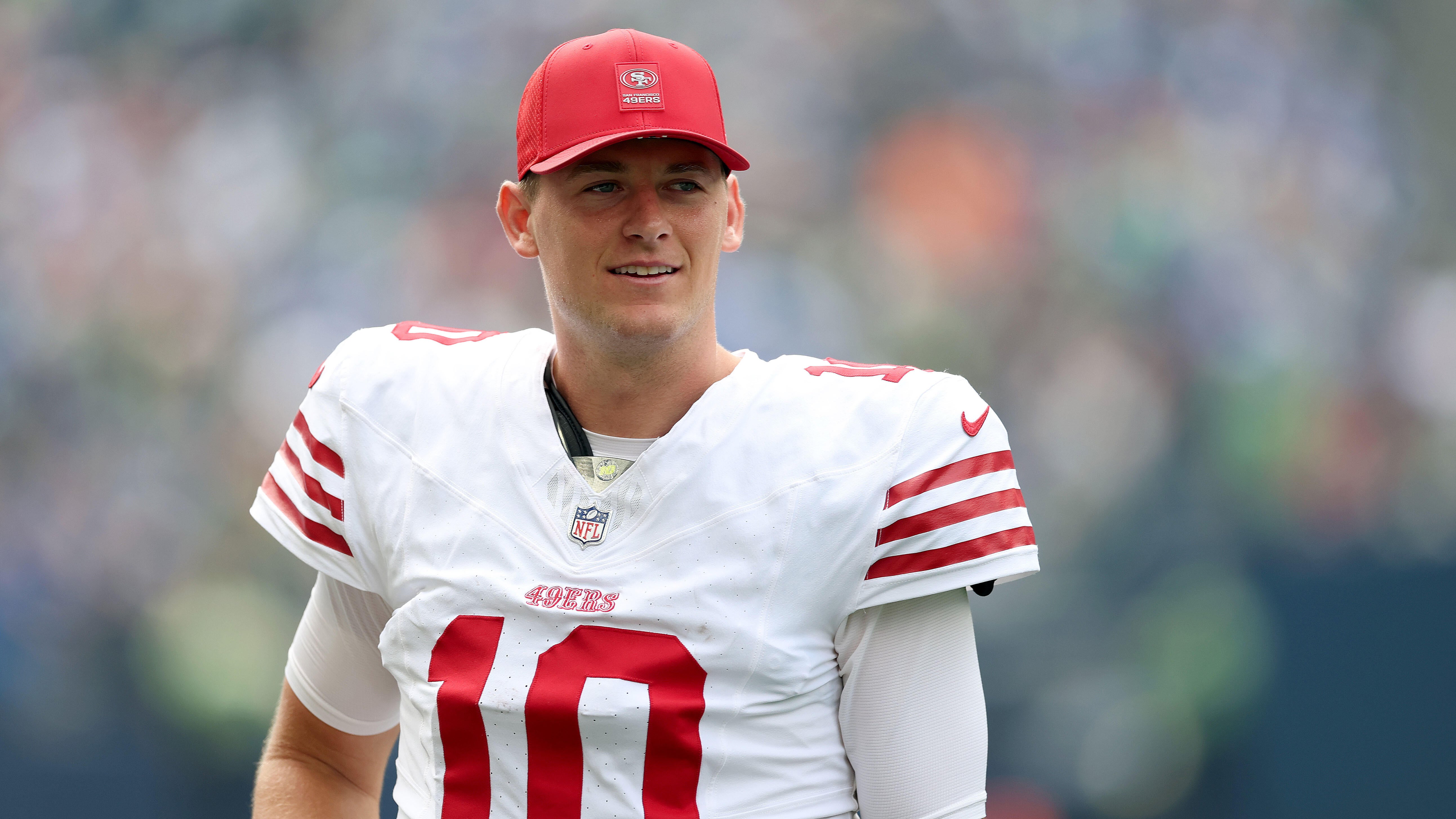 Former Patriots quarterback Mac Jones set to start for 49ers in place of  injured Brock Purdy - CBS Boston