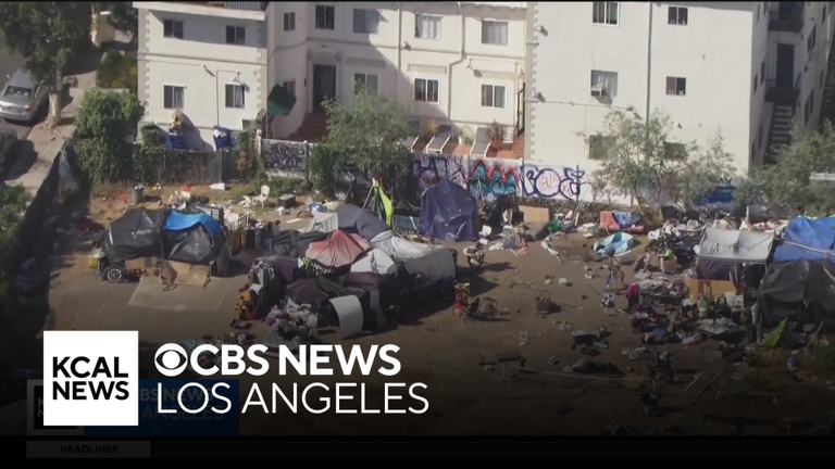 Koreatown neighbors demand action as sprawling homeless encampment