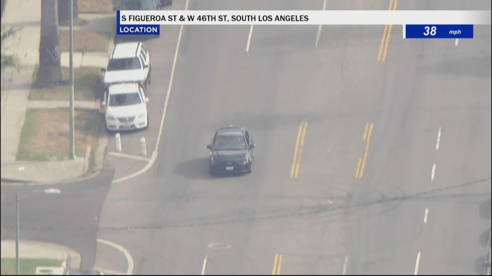 Suspect In Custody After Leading Police On Pursuit In Long Beach - CBS ...