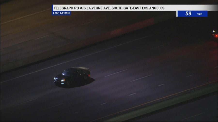 Pursuit suspect surrenders to police at Veterans Affairs campus in West