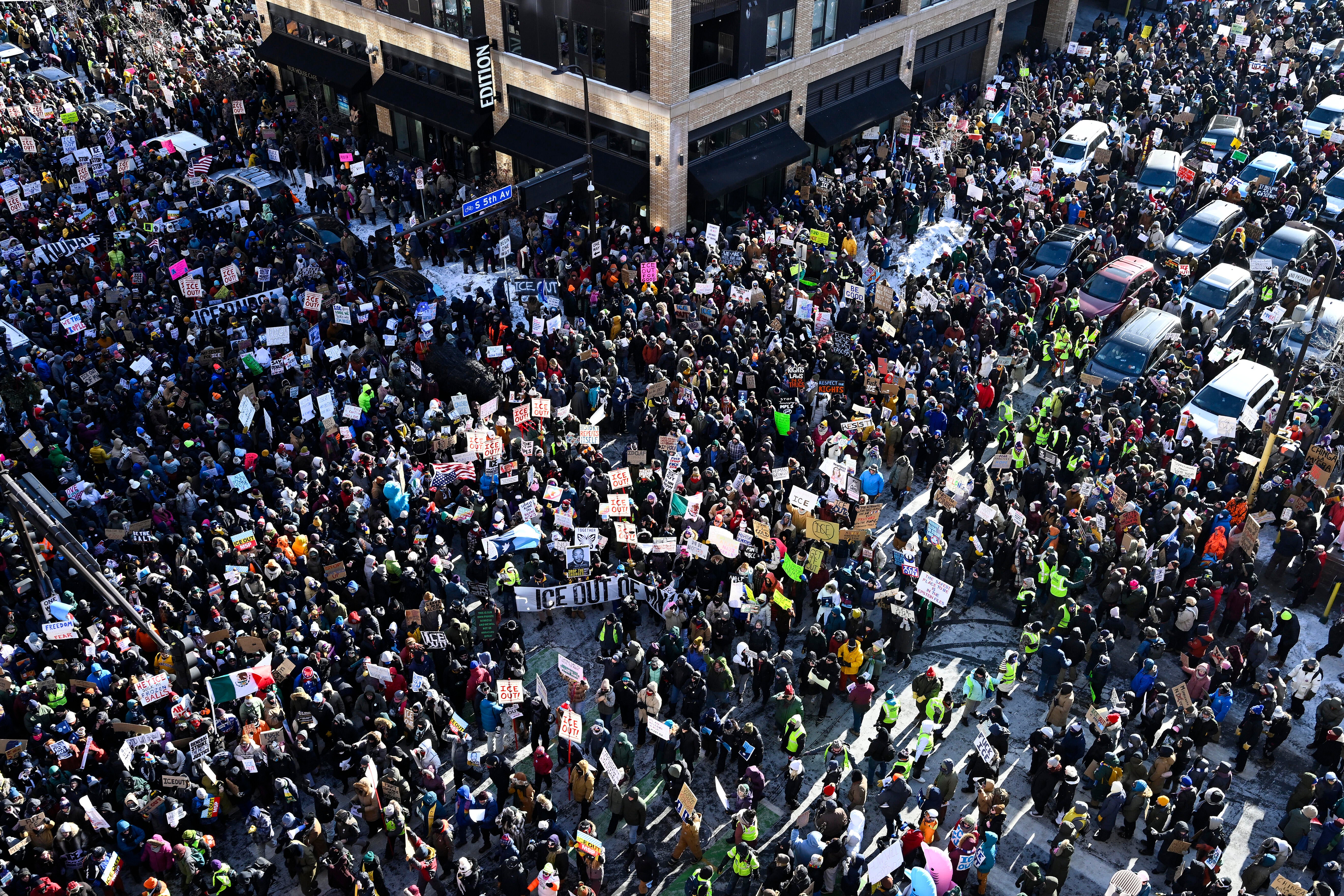 Federal Agents Descend On Minneapolis For Immigration Enforcement Operations 