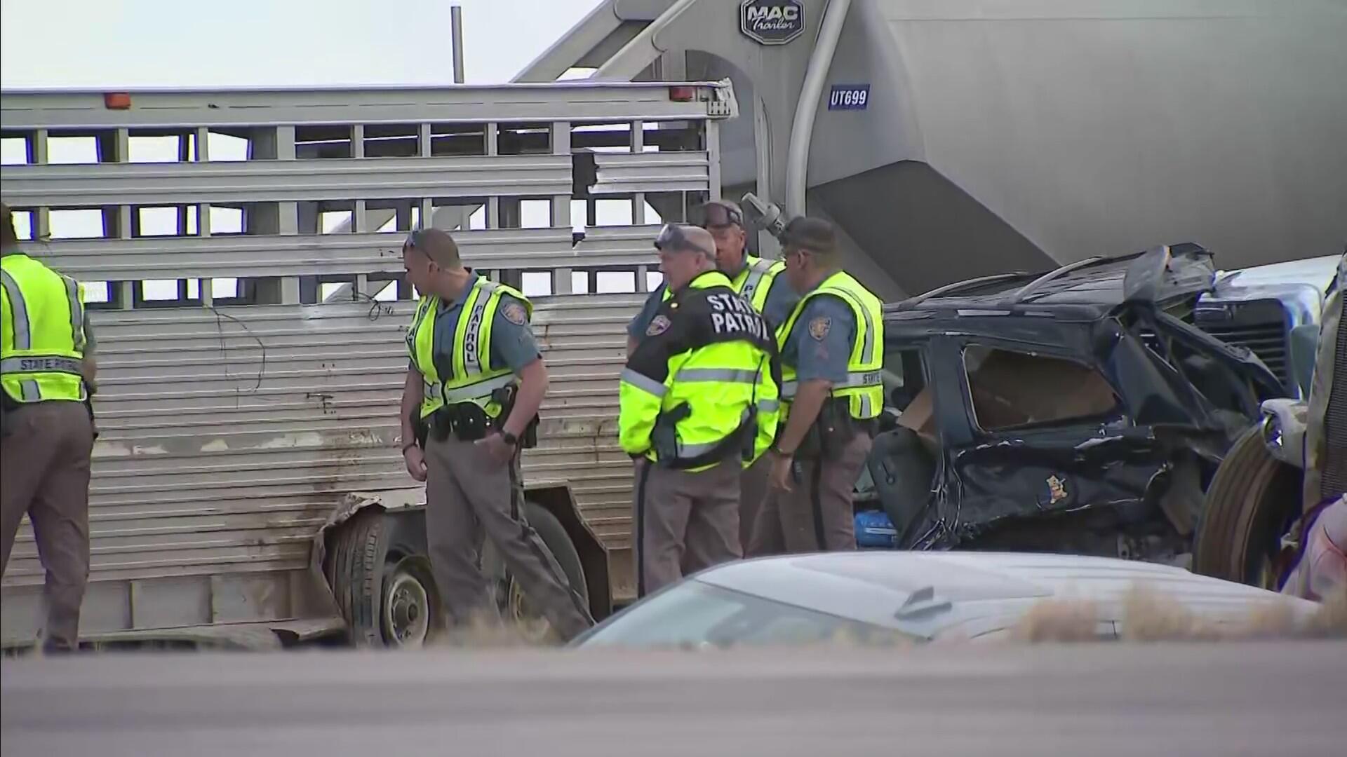 4 dead in crash on Colorado highway involving dozens of vehicles, State