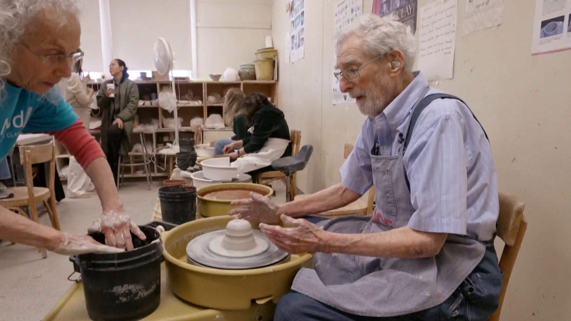 At age 102, a New York man is still striving for perfection, through pottery