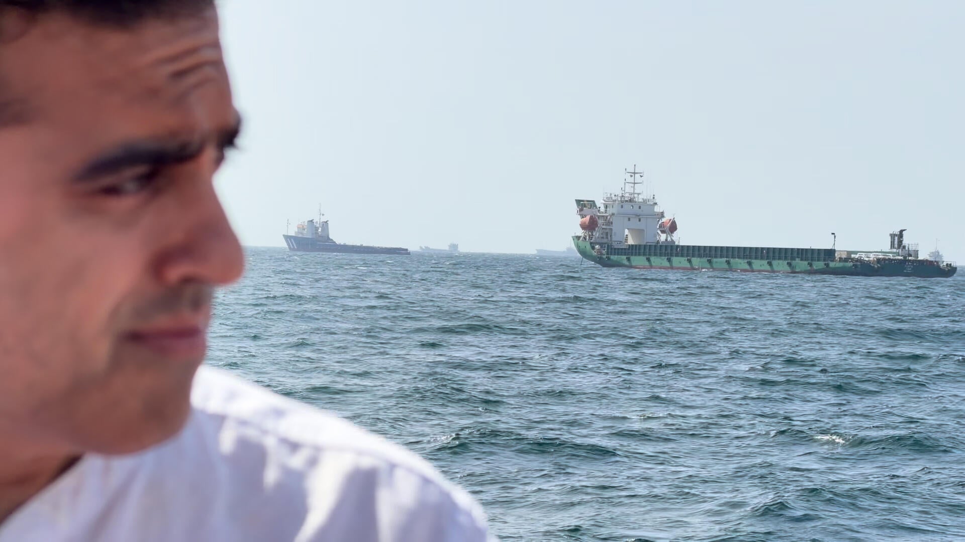 CBS News took a boat into the Strait of Hormuz. Here's what we saw.