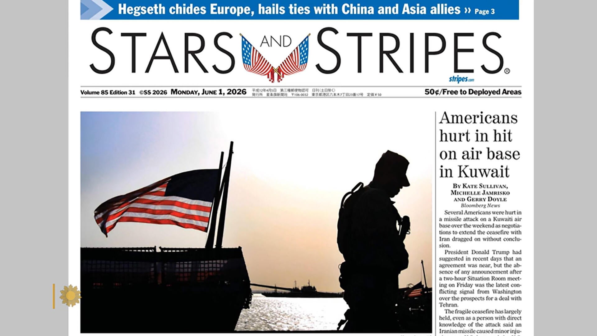 The battle over Stars and Stripes