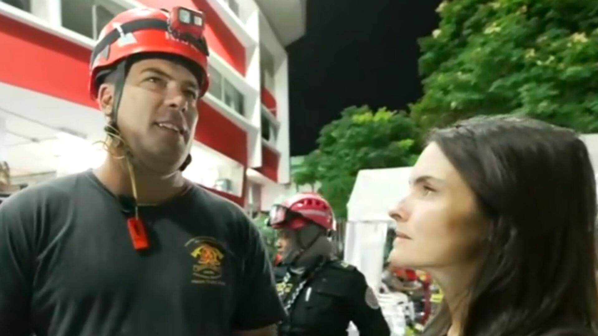 Baby rescued from earthquake rubble in Colombia as death toll rises