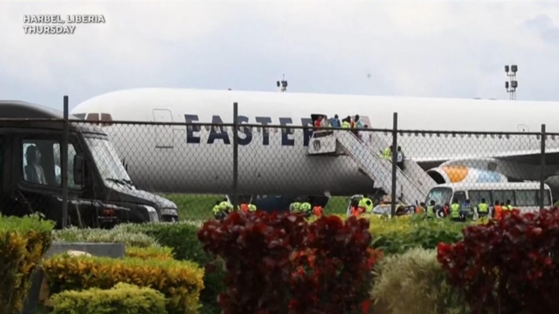 Liberia receives first group of "third country" deportees from U.S., officials say