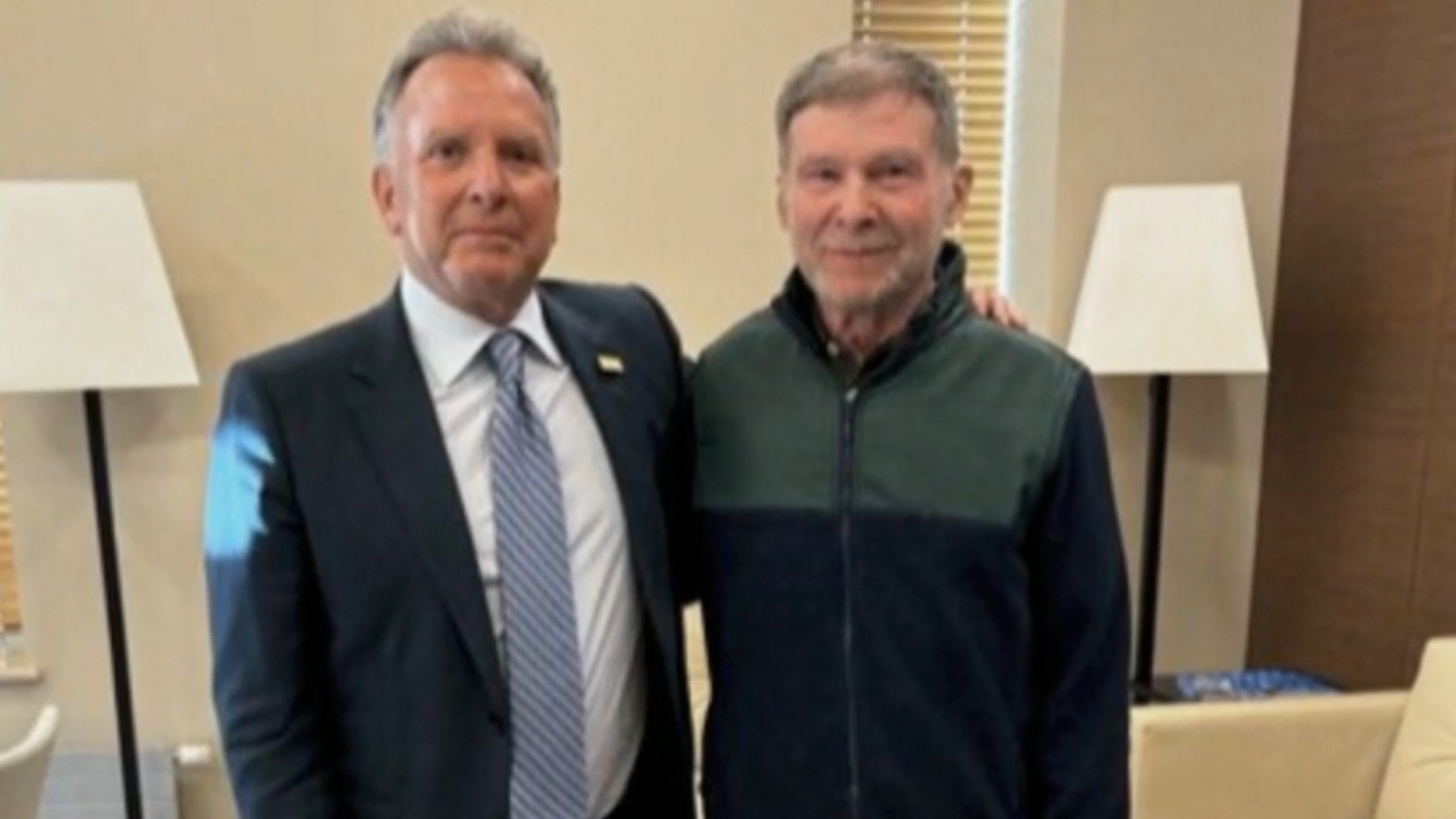 Trump meeting freed prisoner Stephen Hubbard at the White House