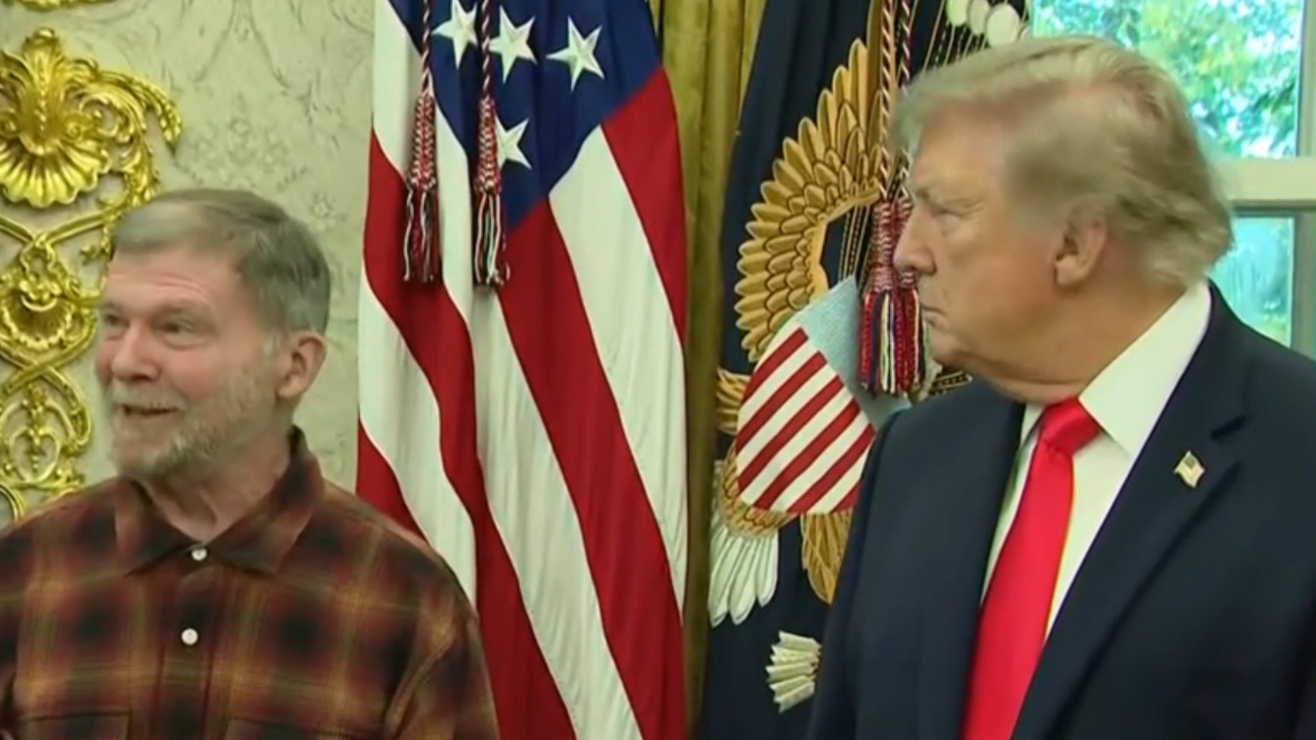 Trump meets with Stephen Hubbard after release from Russian jail