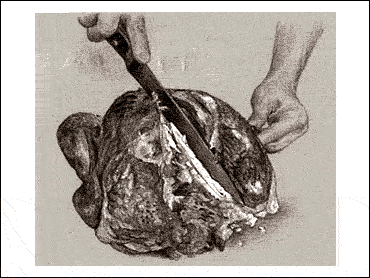 HOW TO CARVE A TURKEY 