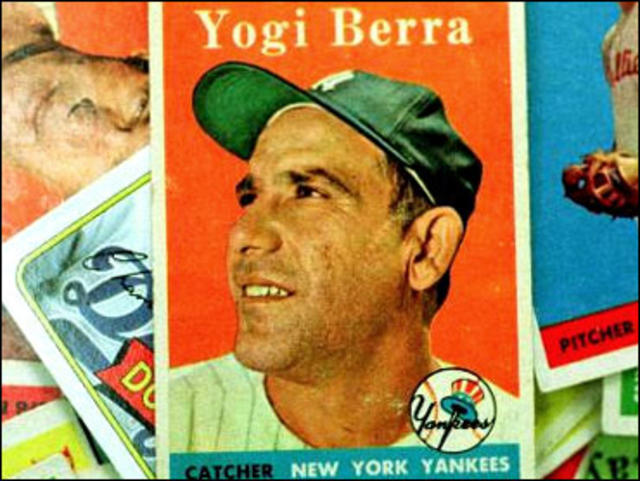 You can observe a lot by just watching. Grade 5 visits Yogi Berra