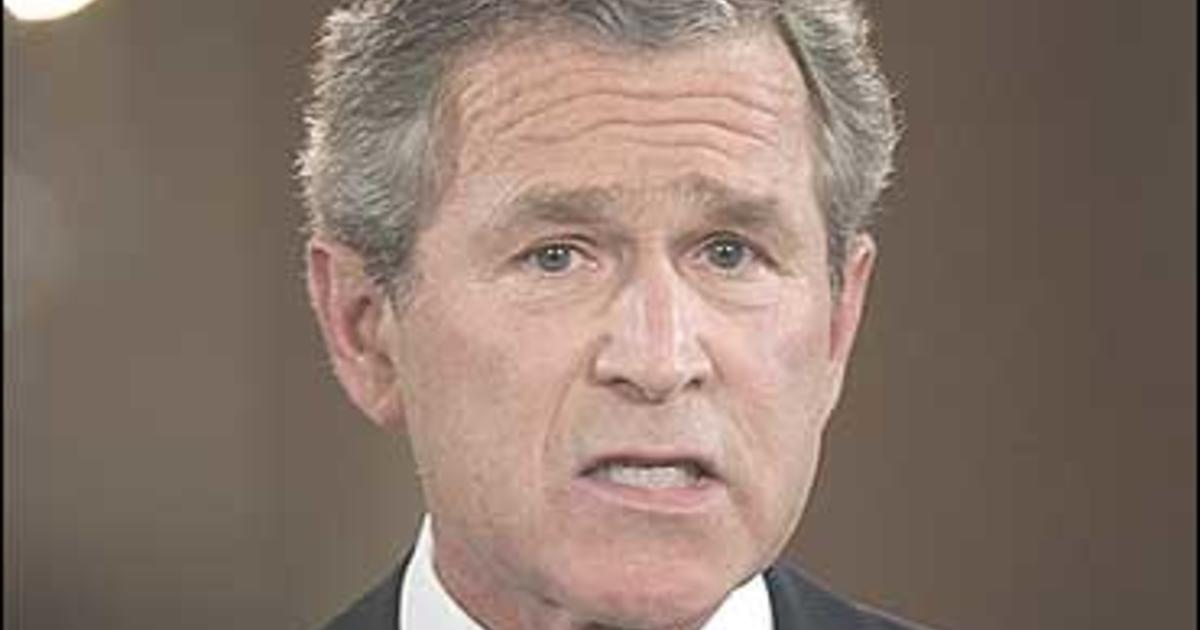 Bush Stays The Course Cbs News