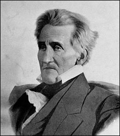 1829 -- Andrew Jackson 