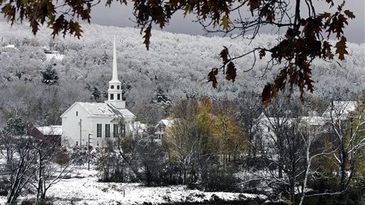 Nor'easter Hits Vermont 