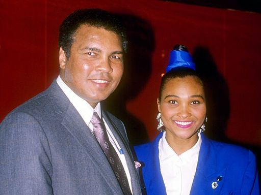 Muhammad Ali and Maryum Ali 