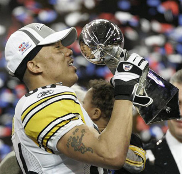 Super Bowl XL Steelers 21 Seahawks 10 - MVP Steelers Hines Ward