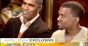 Kanye West, Jamie Foxx Take Spotlight CBS News