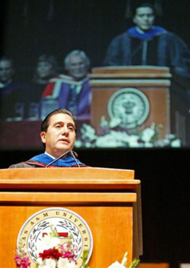 Pres. Martin Torrijos, Panama<br>Texas A&M Univ. 