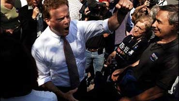 Democratic Senate hopeful Jim Webb 