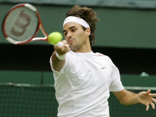 Defending champion Roger Federer 