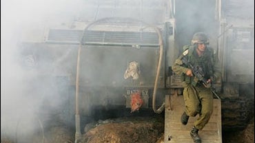 Israeli troops operate in the northern Gaza Strip Friday, July 7, 2006. 