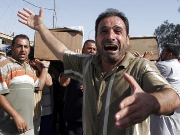 Iraqi man mourns the loss of his two brothers killed 
