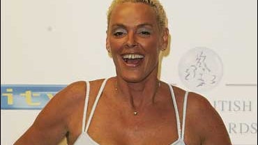 Brigitte Nielsen on red carpet 