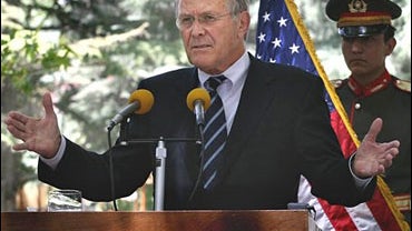 U.S. Secretary of Defense Donald Rumsfeld 