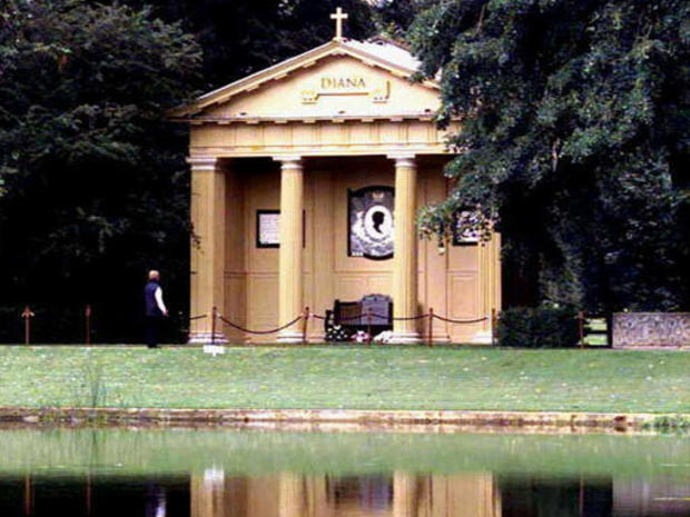 Princess Diana Memorial at Althorp Estate, England 