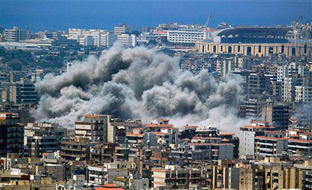 Beirut Bombed 