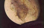An artist's conception of Pluto and its moon Charon 