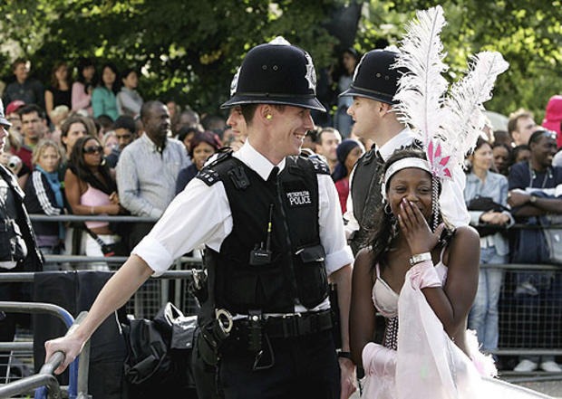 Carnival Girl And The Cop 