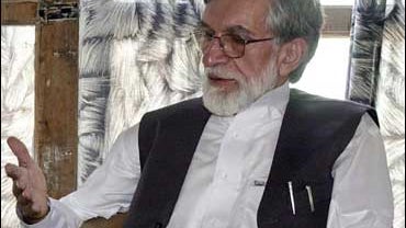 Paktia regional Governor Abdul Hakim Taniwal in 2002. 