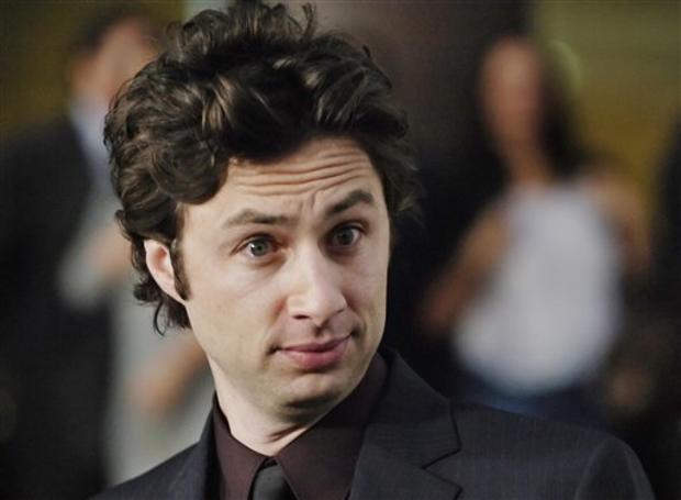 Zach Braff, star of the film "The Last Kiss," arrives at the premiere of the film in Los Angeles, Wednesday, Sept. 13, 2006. (AP Photo/Chris Pizzello) 