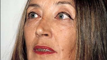 Ariana Fallaci in 2002 